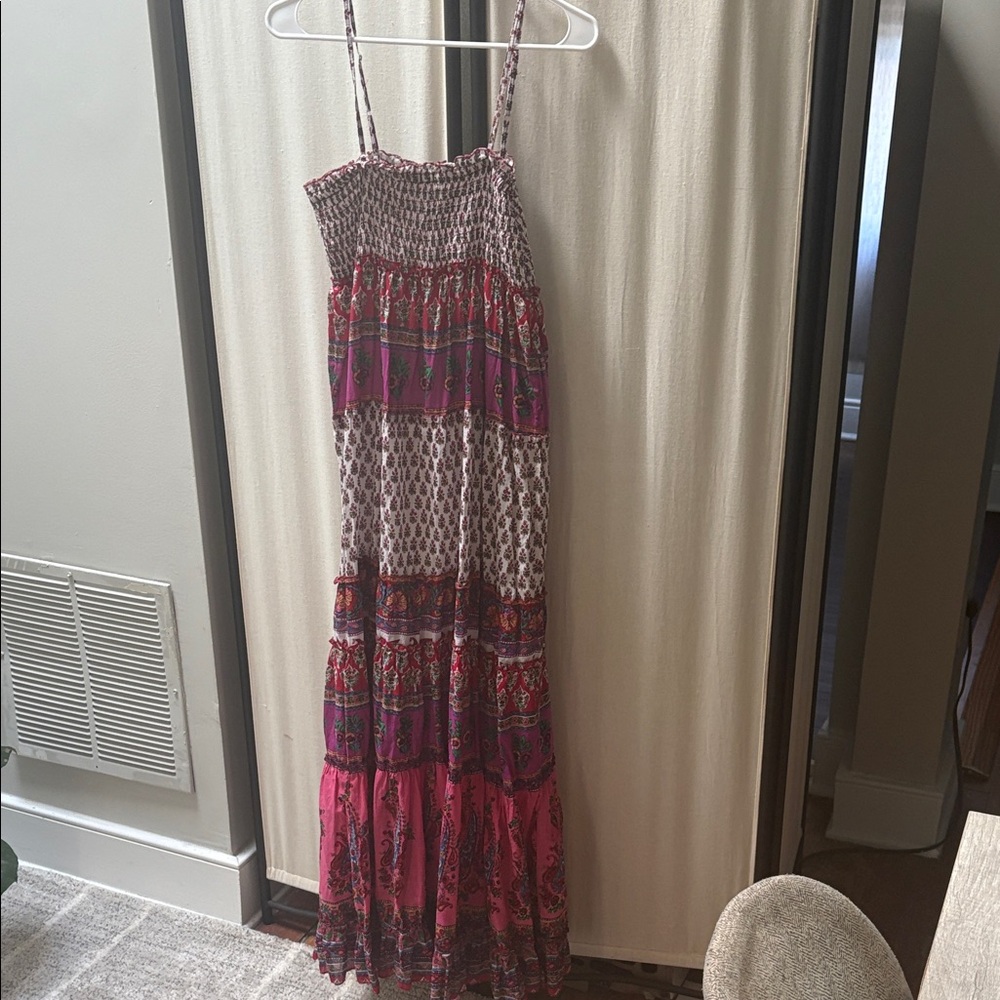 Cache Multicolor Bohemian Maxi Dress